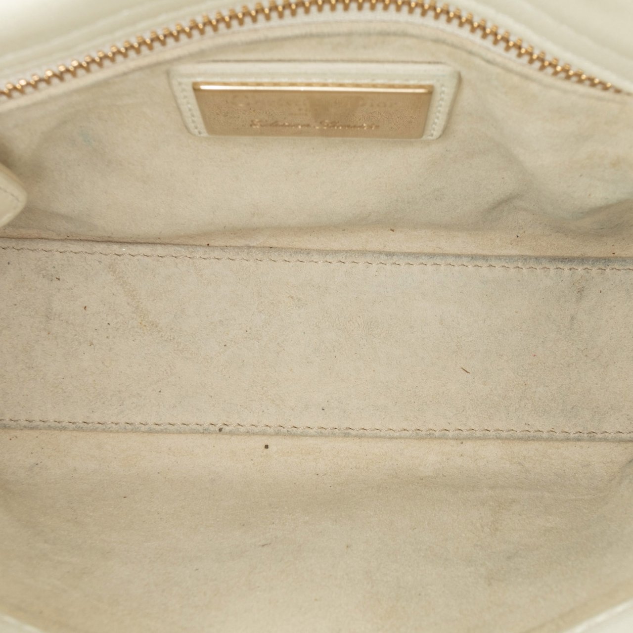 Dior DiorAmour Niki De Saint Phalle Mini Calfskin Lady Dior Wit