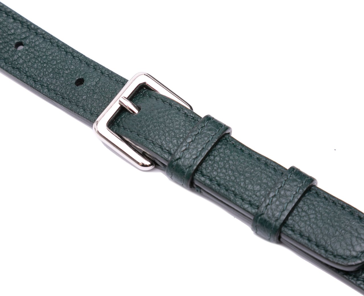 Dior Large Grained Calfskin Diorama Flap Groen