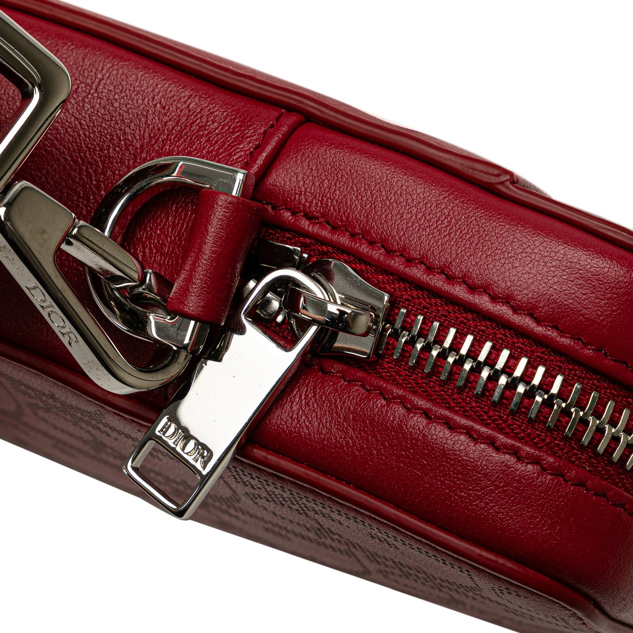 Dior Oblique Galaxy World Tour Messenger Bag Rood