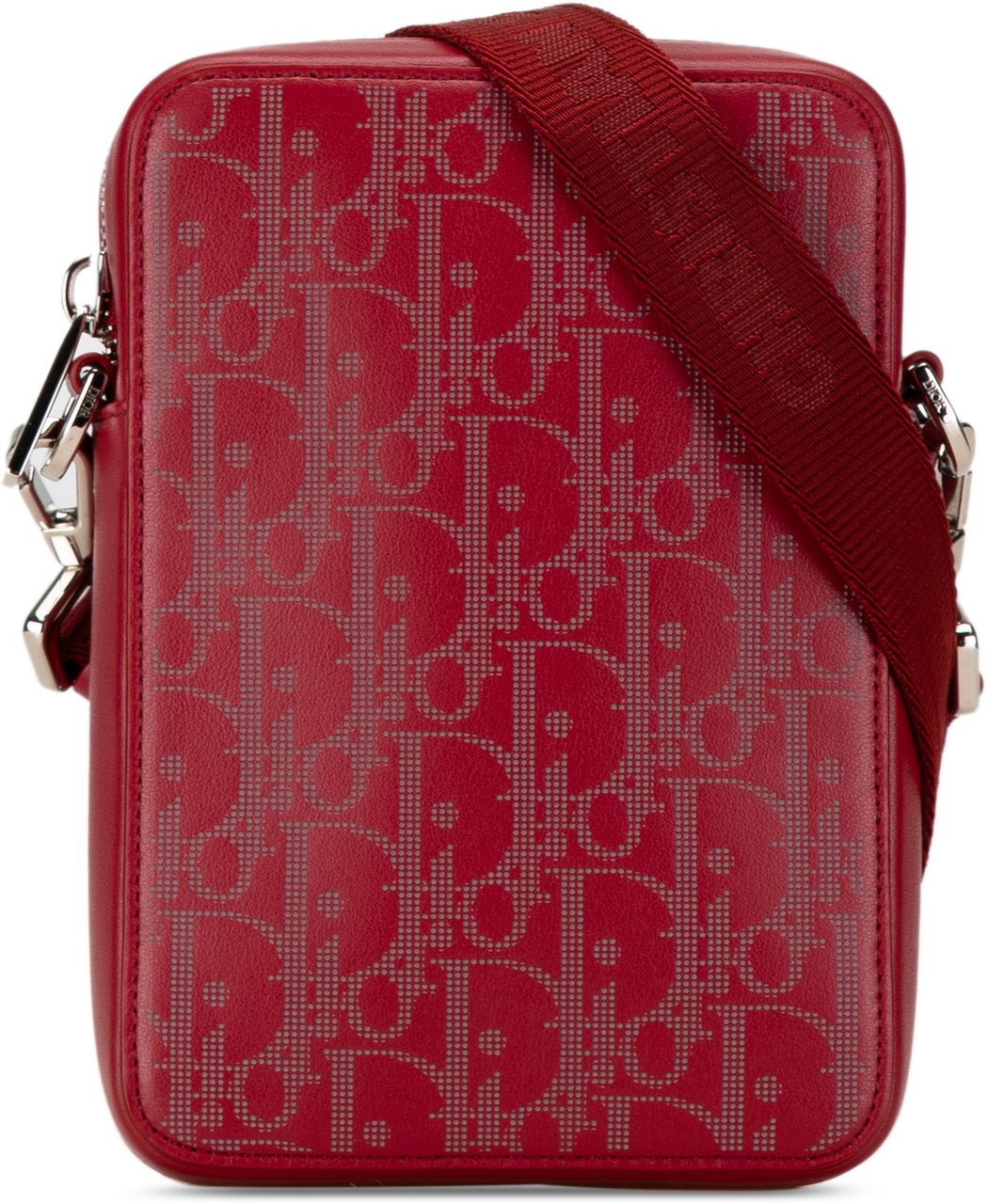 Dior Oblique Galaxy World Tour Messenger Bag Rood