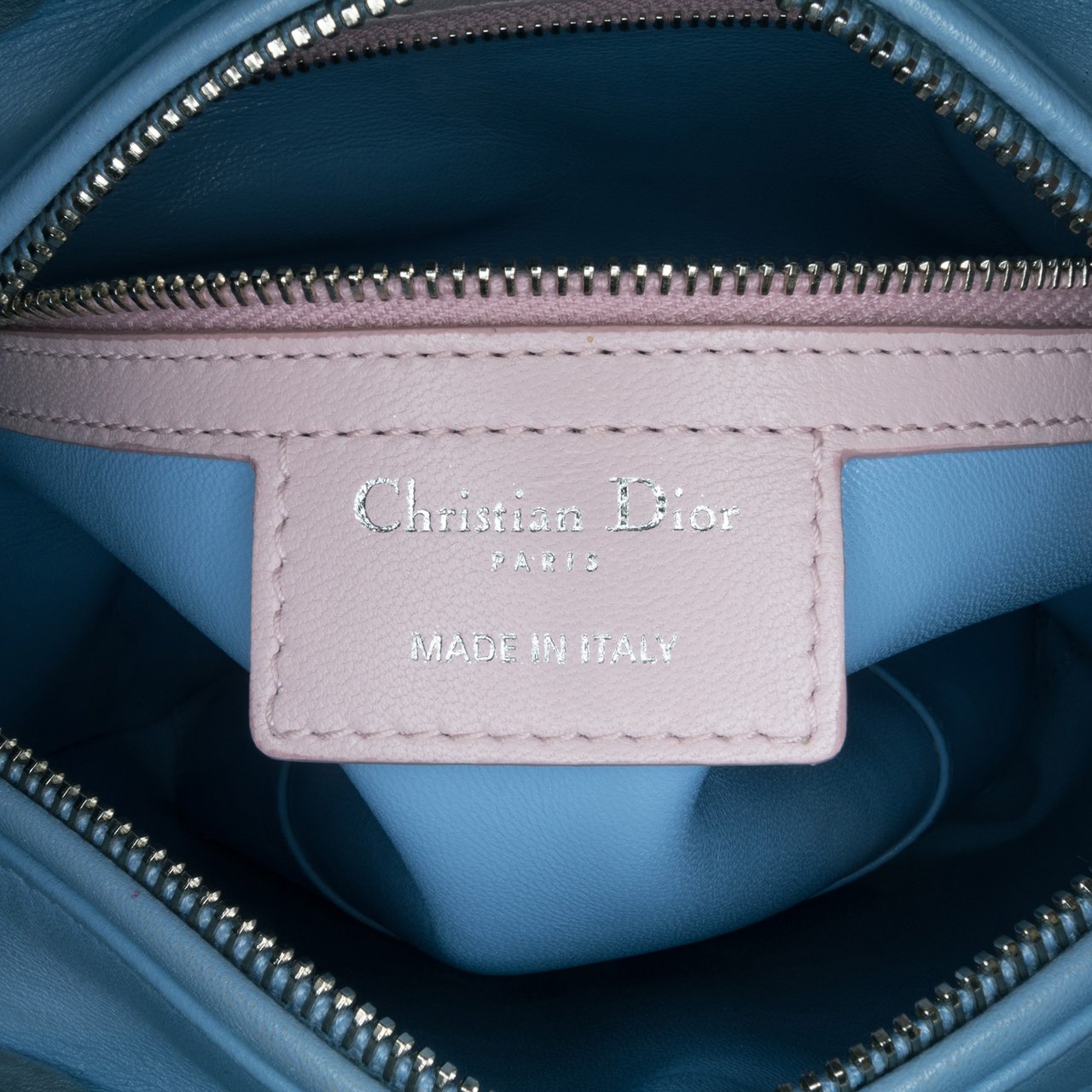 Dior Medium Tricolor Lambskin Cannage Lady Dior Rood