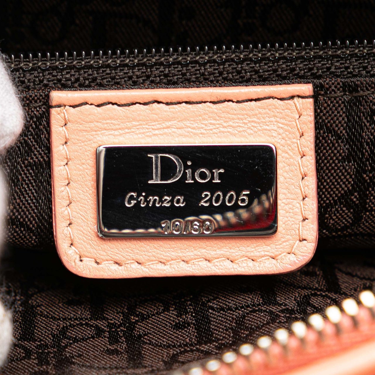 Dior Medium Lambskin Cannage Lady Dior Roze