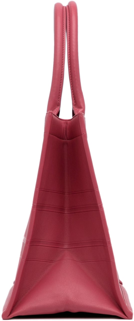 Dior Medium Embossed Book Tote Roze