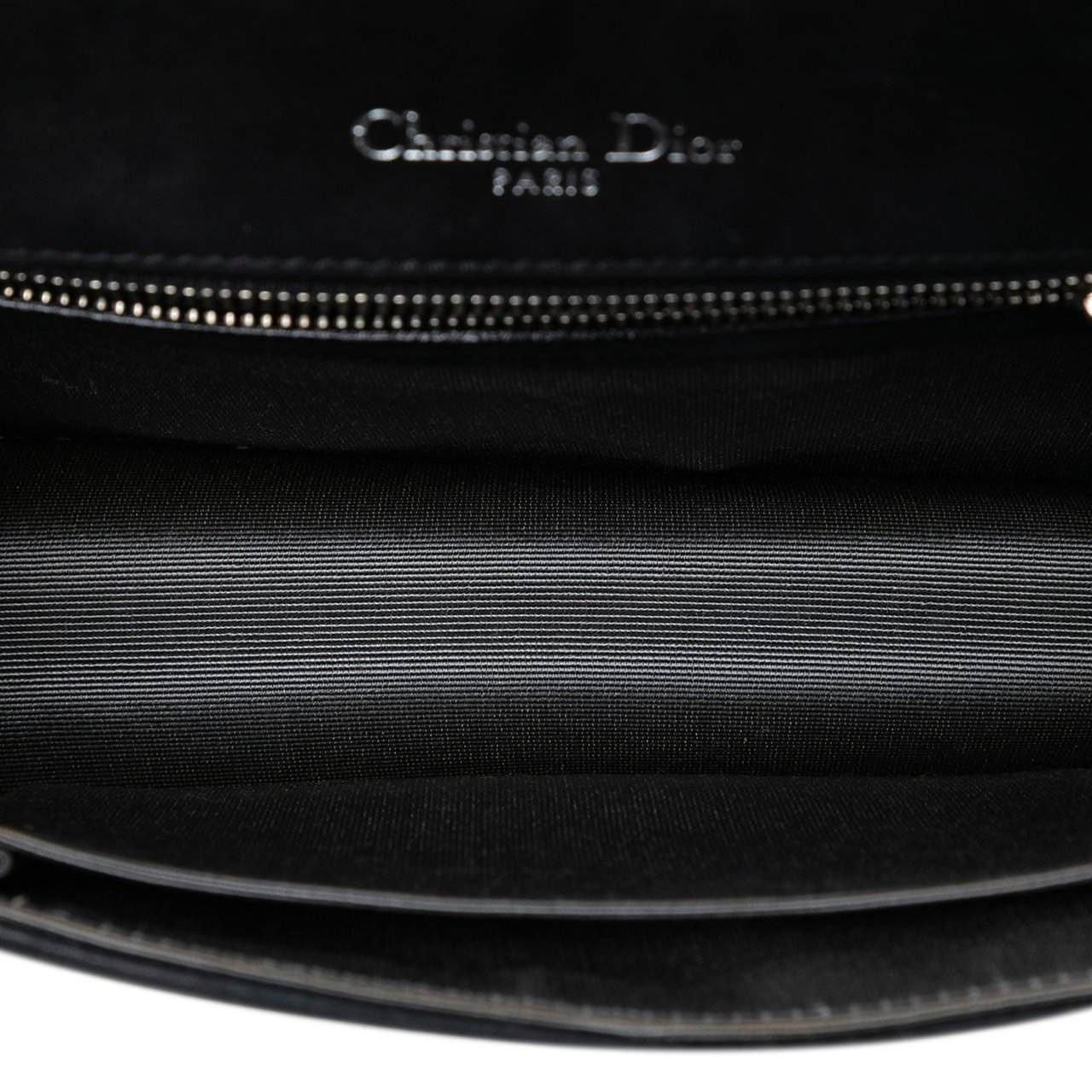 Dior Small Lambskin Diorama Flap Zwart