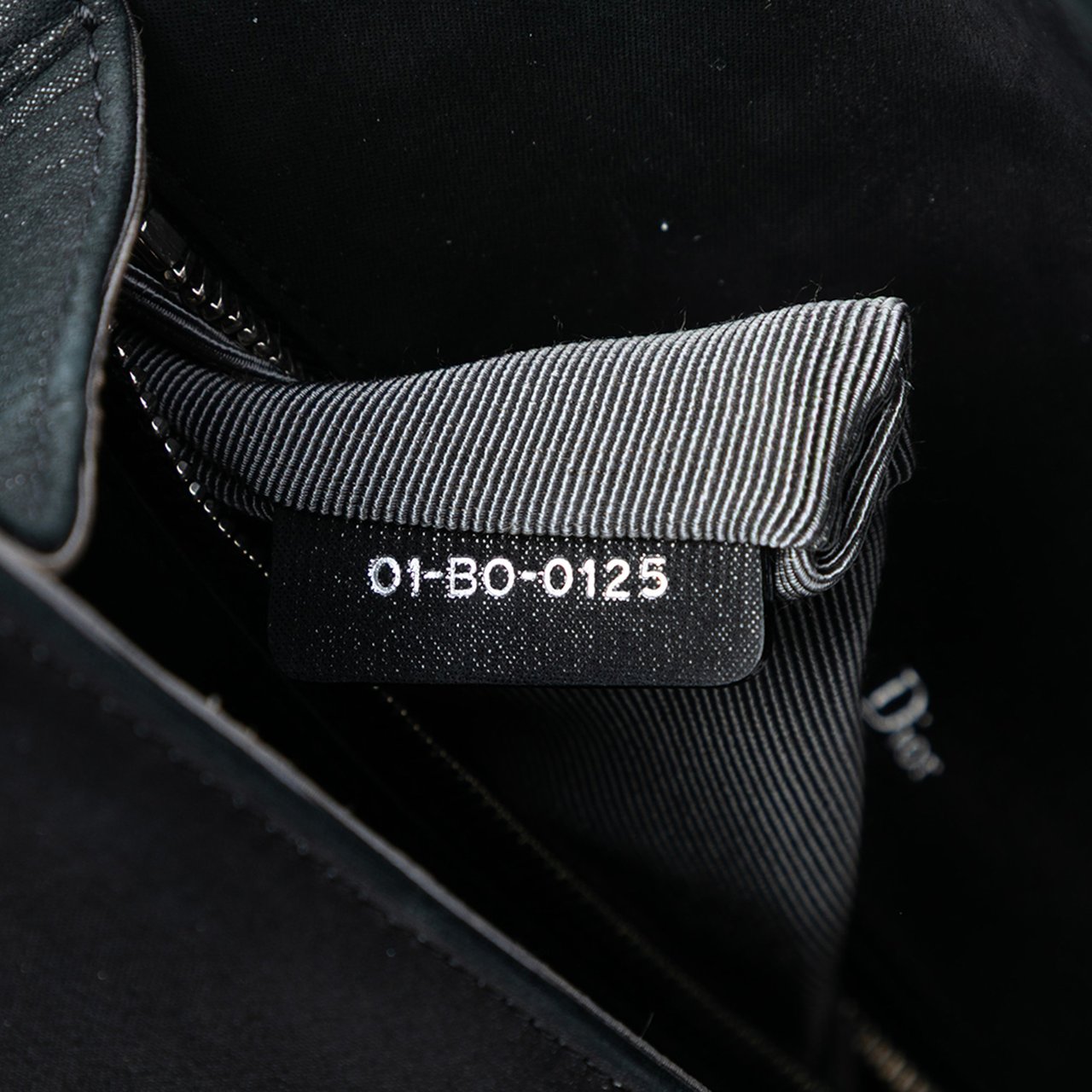 Dior Small Lambskin Diorama Flap Zwart