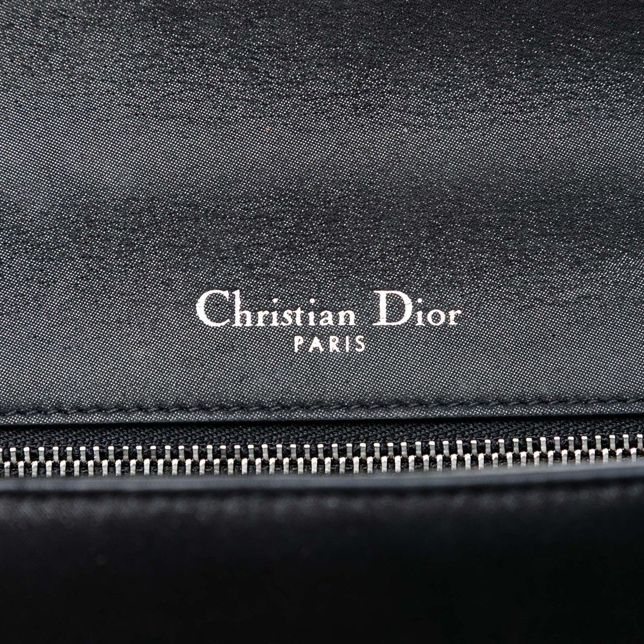 Dior Small Lambskin Diorama Flap Zwart