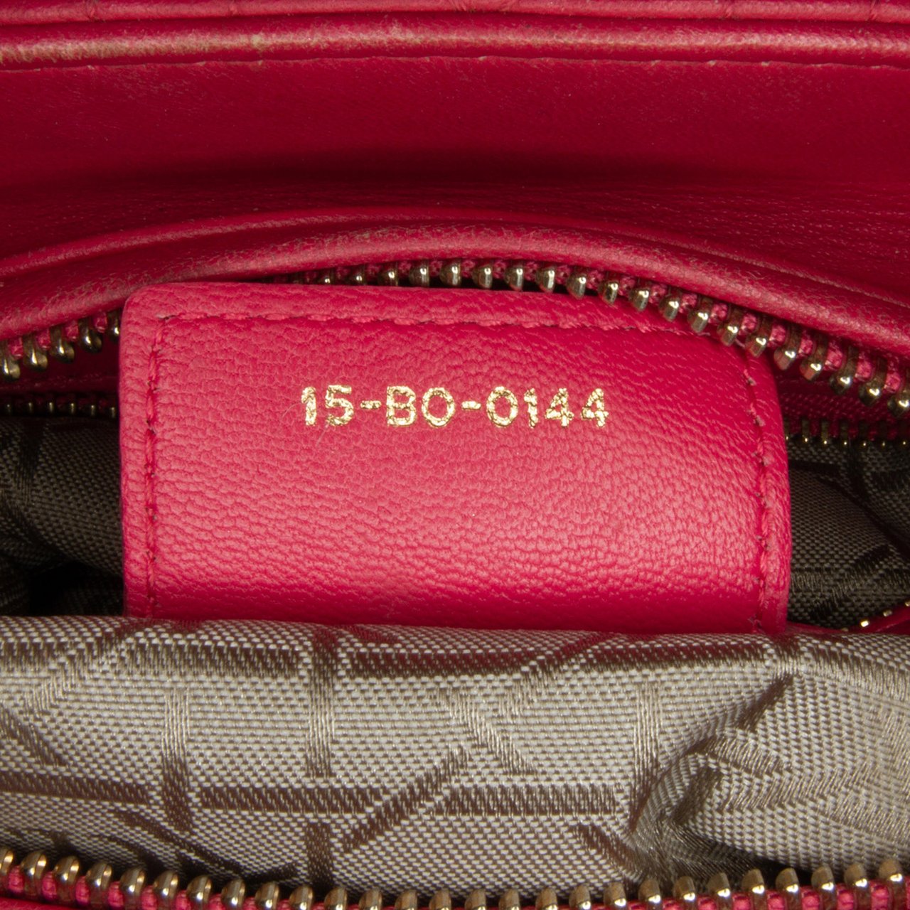 Dior Medium Lambskin Cannage Lady Dior Roze