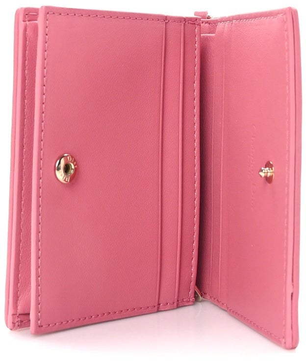 Dior Dior Lady Dior Wallet Roze