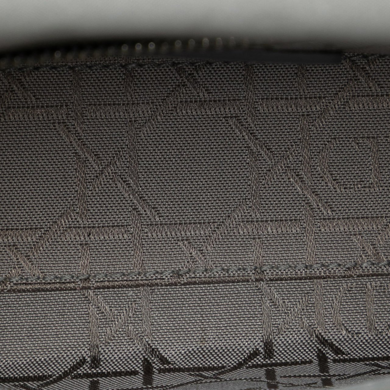 Dior Mini Iridescent Lambskin Cannage Lady Dior Zilver