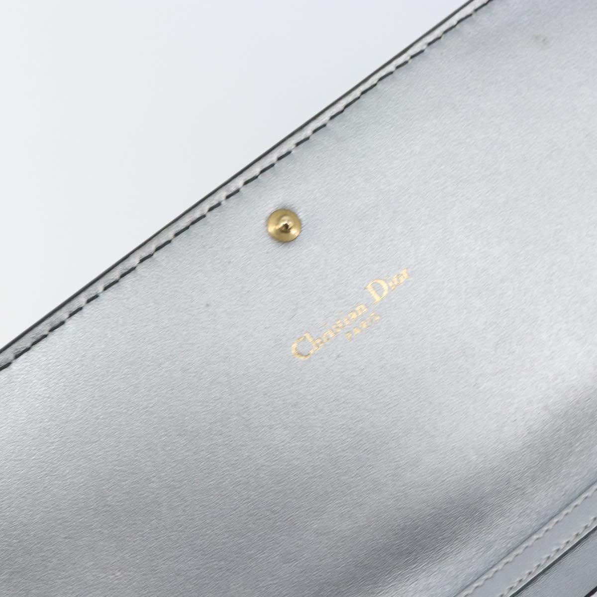 Dior Christian Dior J'Adior Croisiere Chain Wallet Leather Zilver