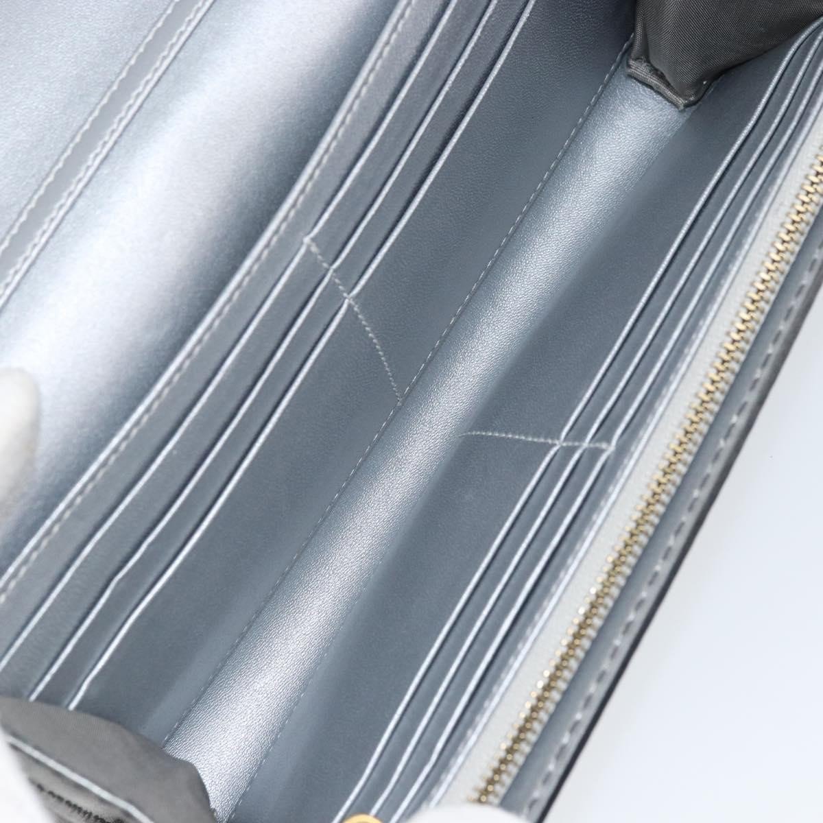 Dior Christian Dior J'Adior Croisiere Chain Wallet Leather Zilver
