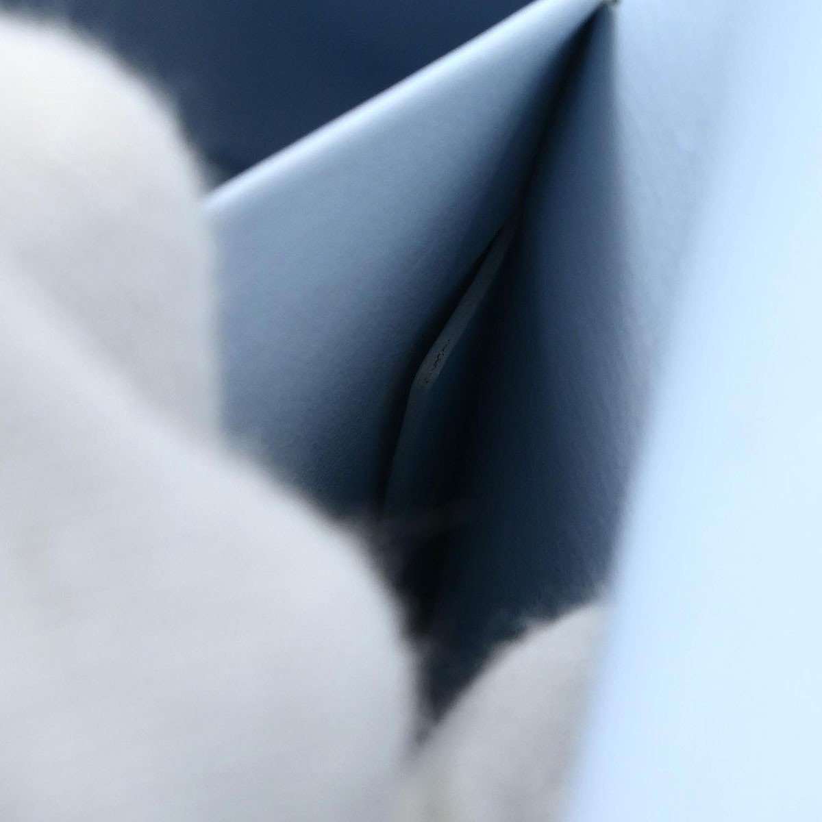 Dior Christian Dior Be Dior Bag Smooth Leather Mini Blauw