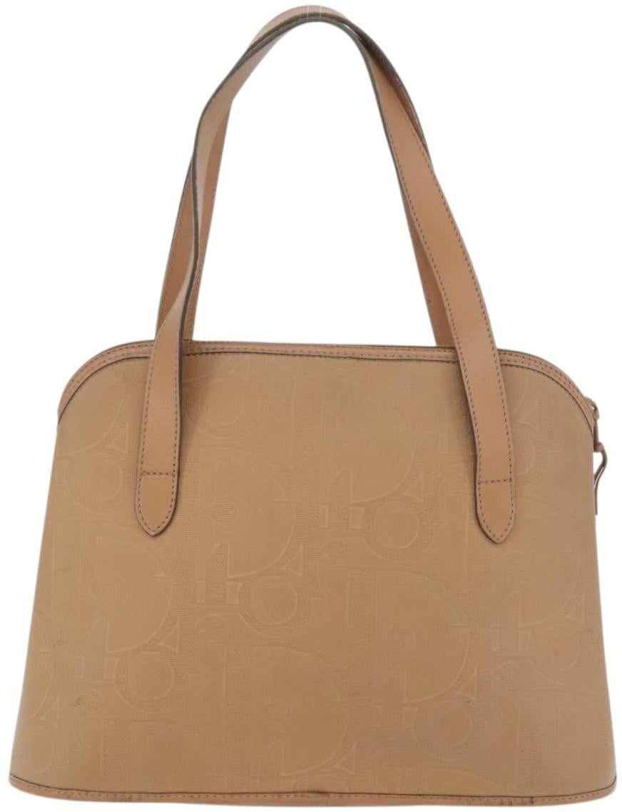 Dior Christian Dior Vintage Trotter Canvas Beige