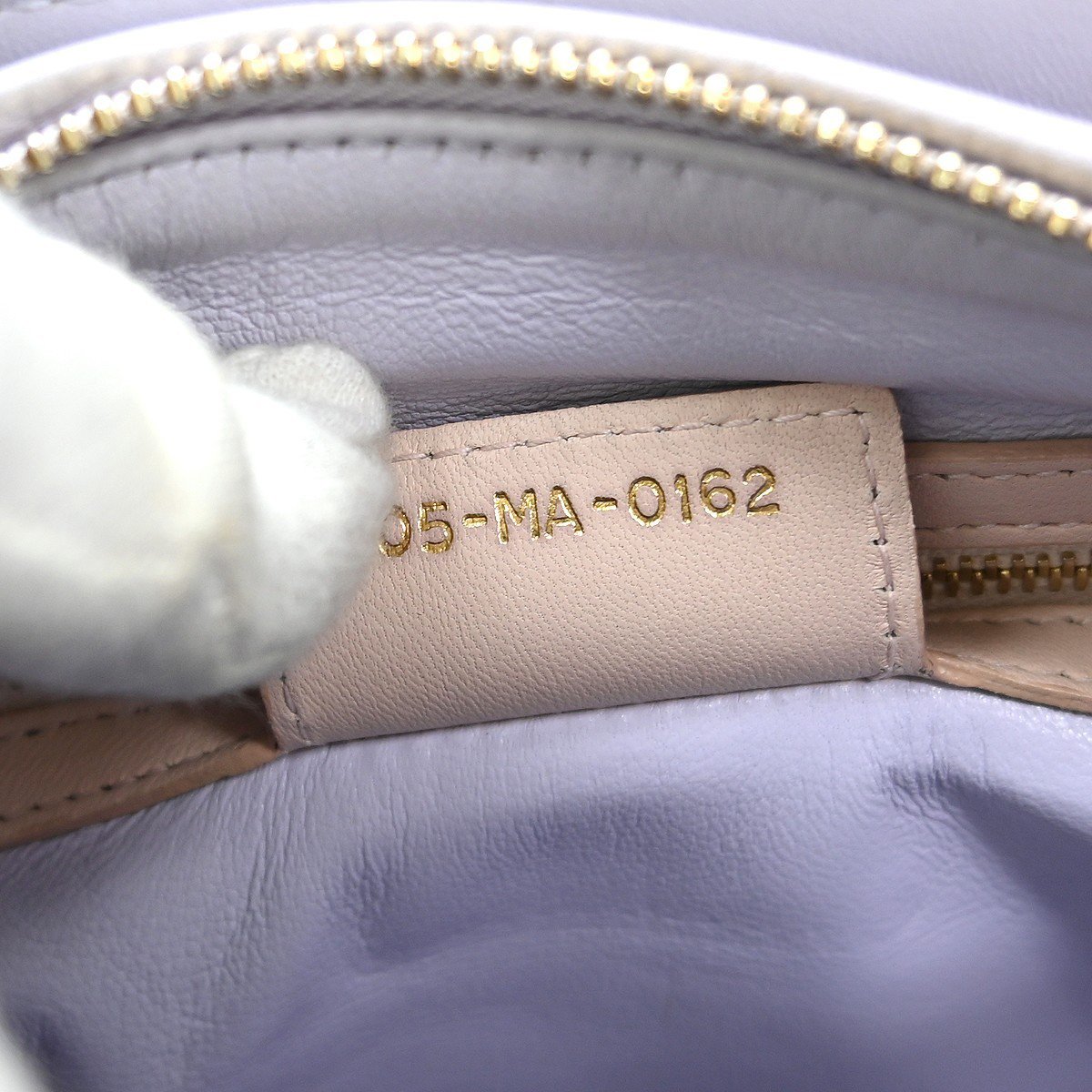 Dior Christian Dior Lady Dior Cannage Quilt Lambskin Medium Beige