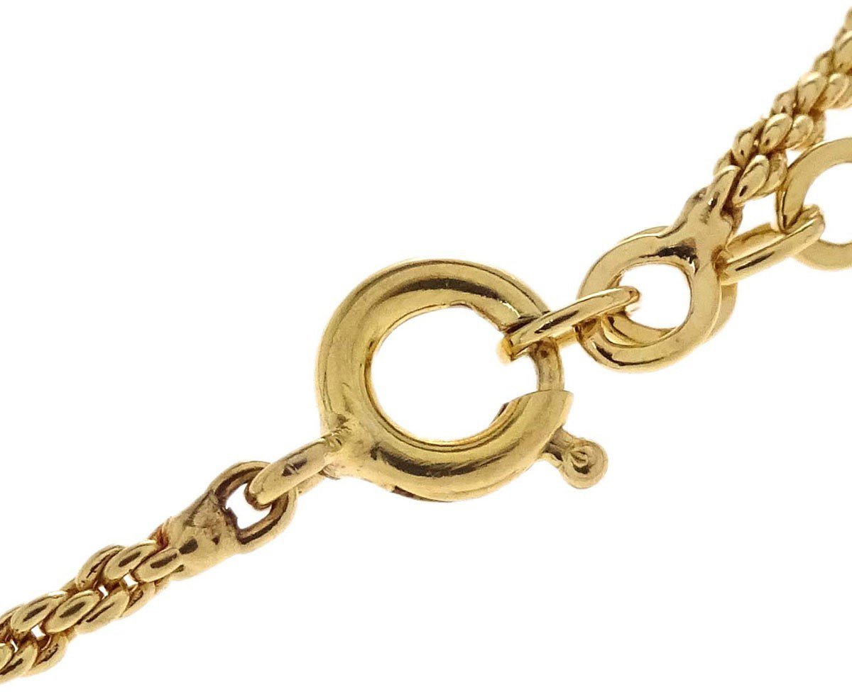 Dior Christian Dior CD Pendant Gold-plated Goud