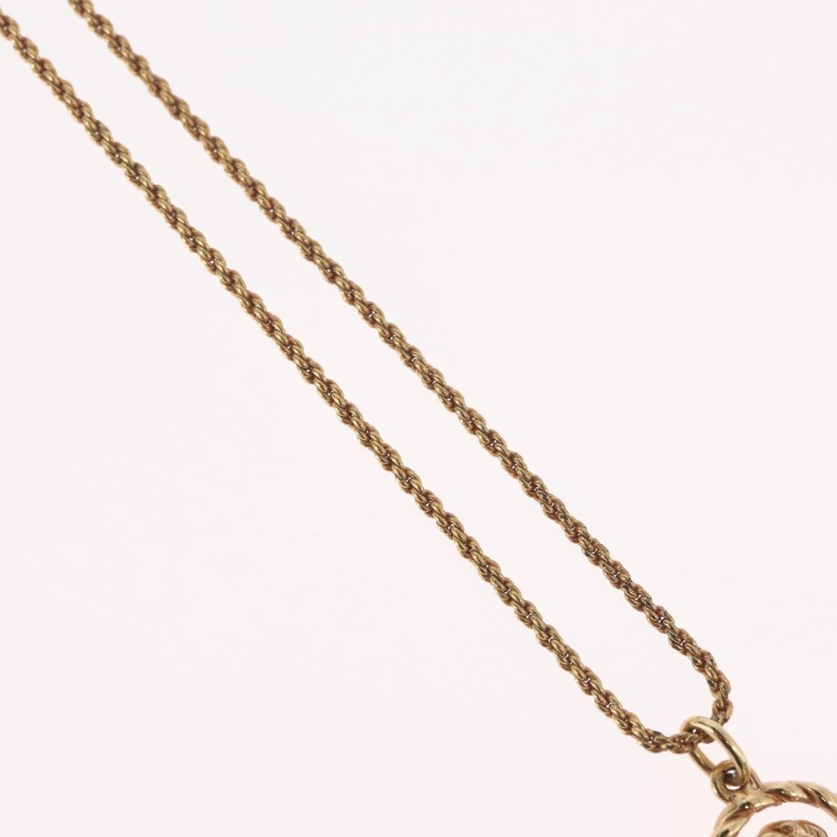 Dior Christian Dior CD Pendant Gold-plated Goud