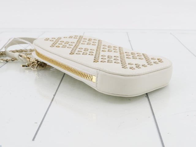 Dior Christian Dior Lady Dior Phone Holder on Chain Studded Leather Divers