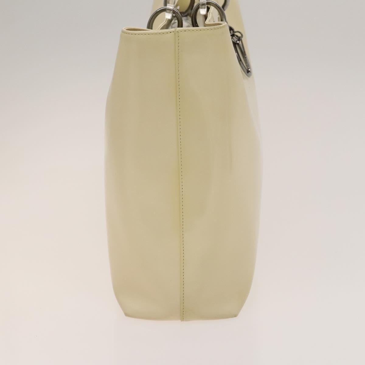 Dior Christian Dior Vintage Lady Dior Patent Patent leather Beige