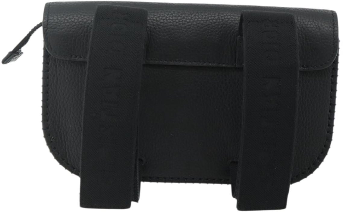Dior Christian Dior Saddle Pouch Belt Leather Zwart