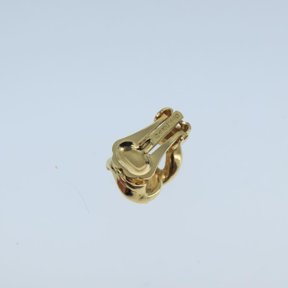 Dior Christian Dior CD Tribales Drop Clip On Earrings Dior Métal Goud