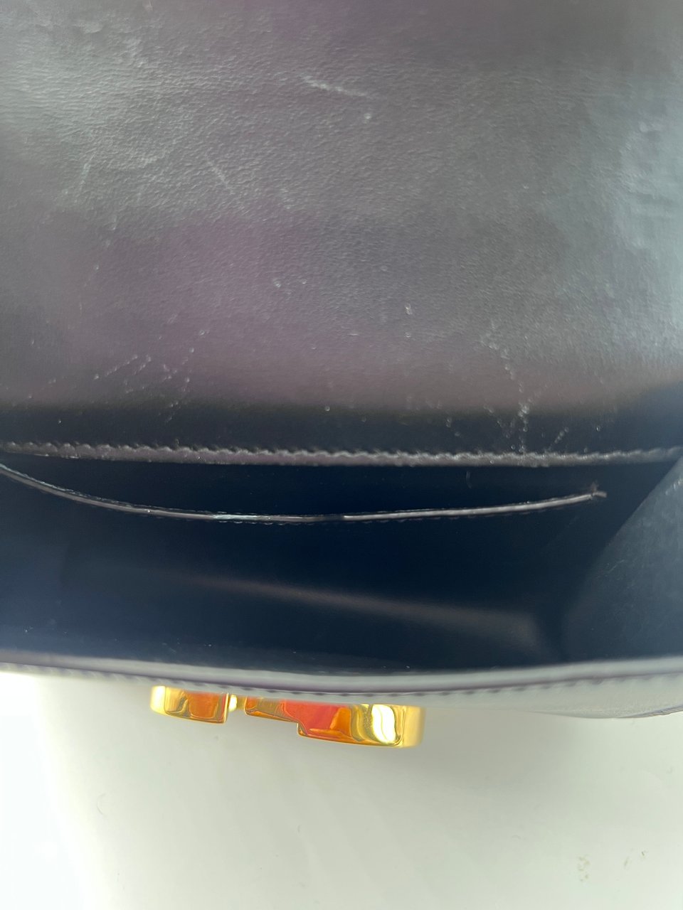 Dior Christian Dior 30 Montaigne Flap Bag Leather Micro Groen