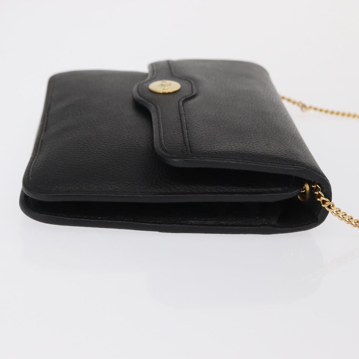 Dior Christian Dior Chain Shoulder Bag Zwart