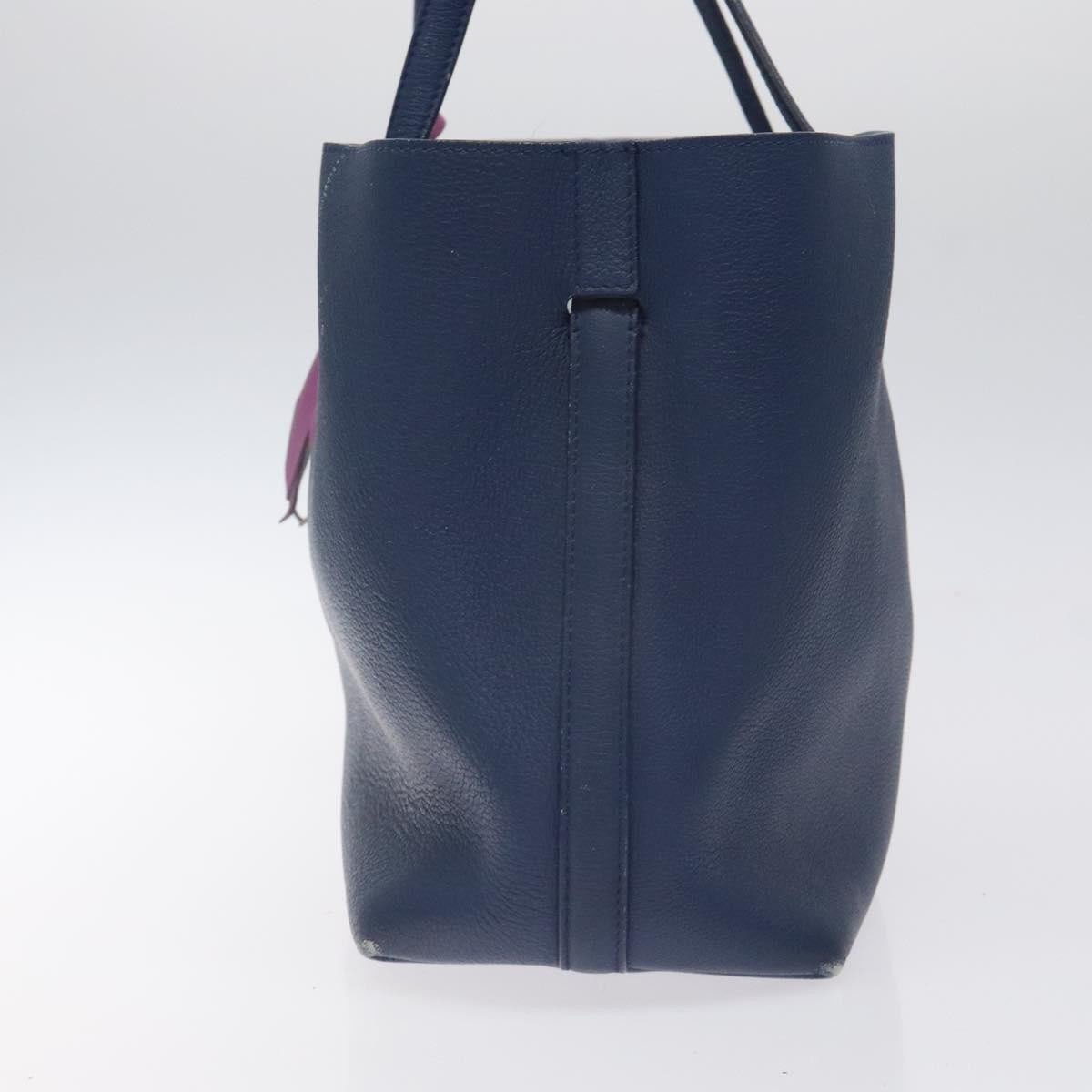 Dior Christian Dior Blossom Handbag Leather Medium Blauw