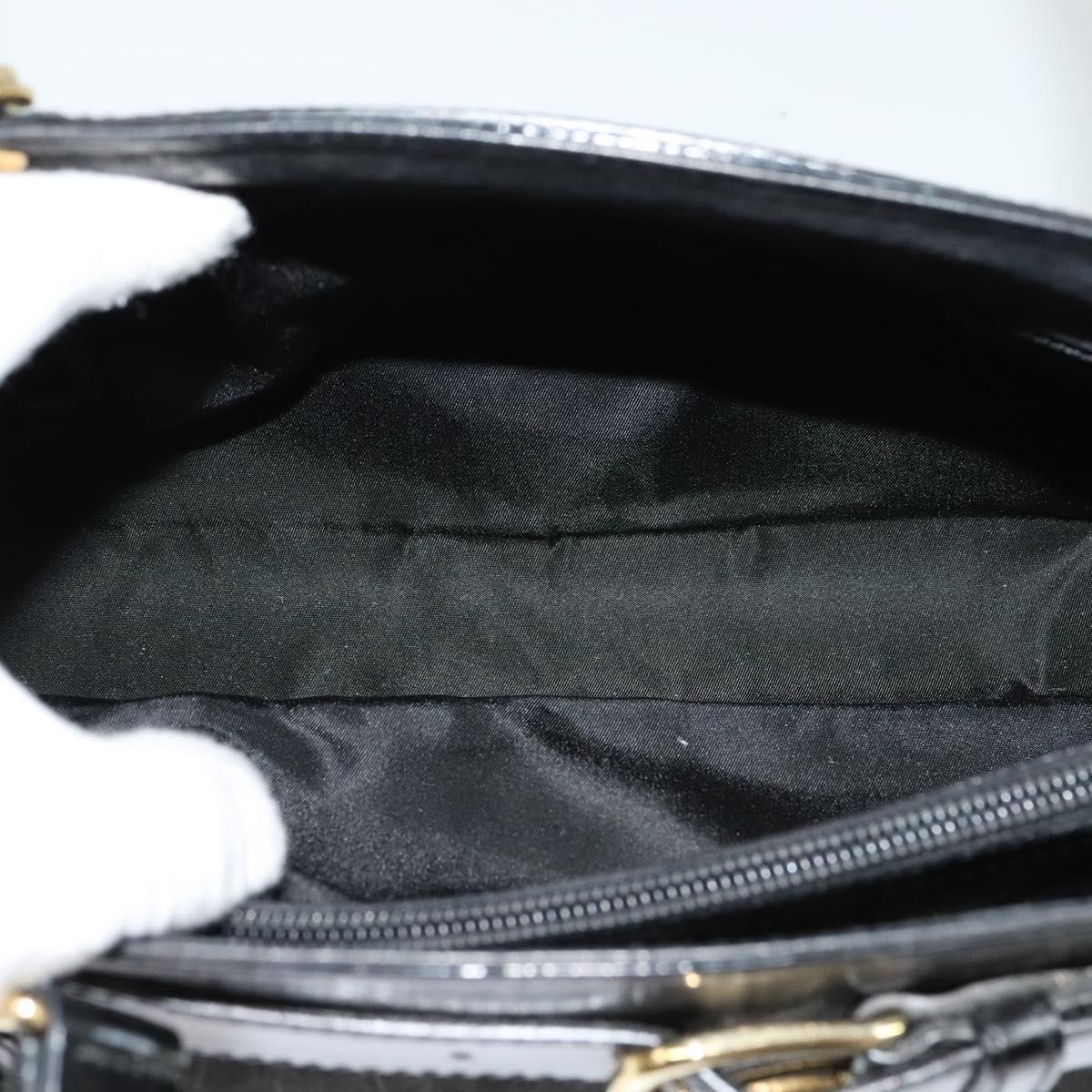 Dior Christian Dior Vintage Trotter Horizontal Tote Canvas Zwart