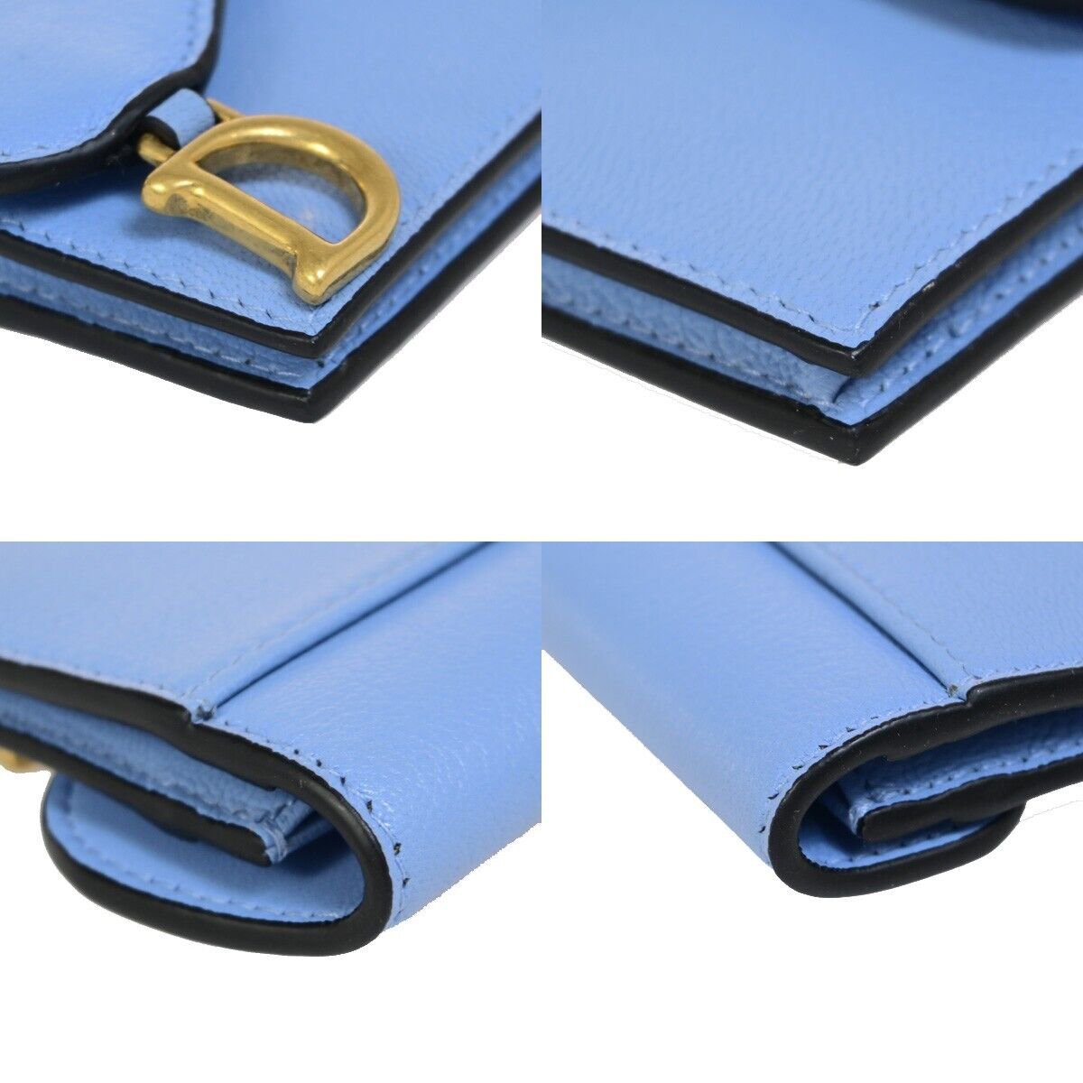 Dior Christian Dior Dior Saddle Leather Blauw