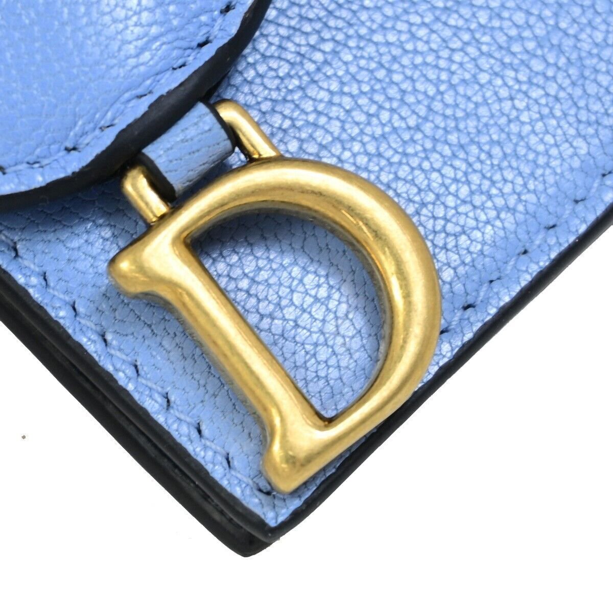 Dior Christian Dior Dior Saddle Leather Blauw