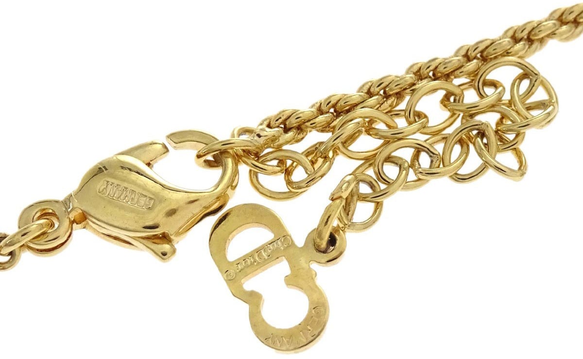 Dior Christian Dior Vintage pendant necklace Metal Goud