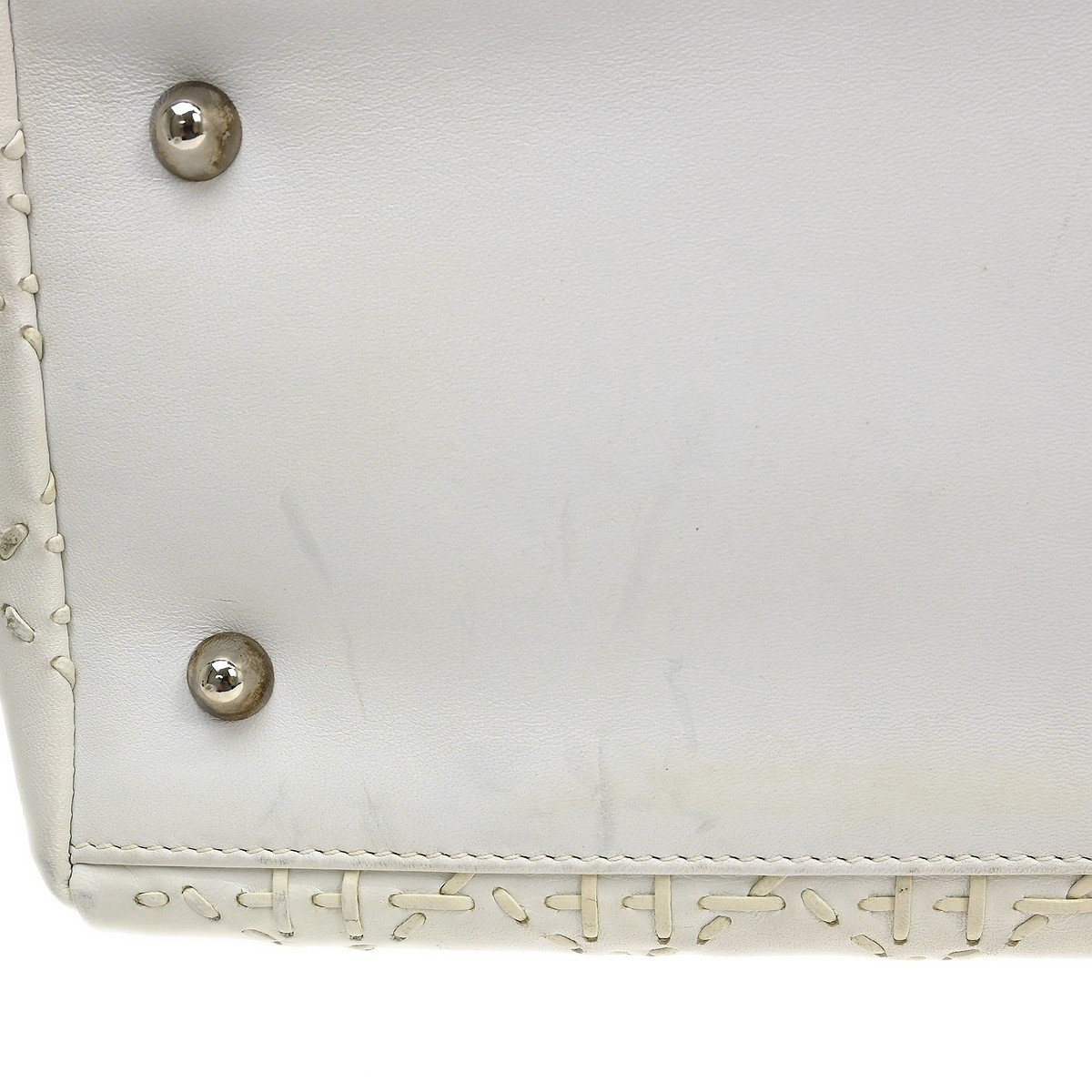 Dior Christian Dior Vintage Lady Dior Cannage Quilt Lambskin Medium Zwart