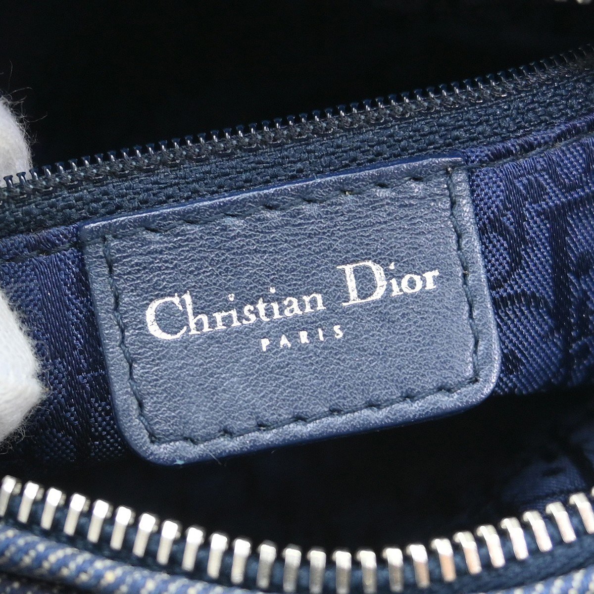 Dior Christian Dior Lady Dior Denim Medium Blauw