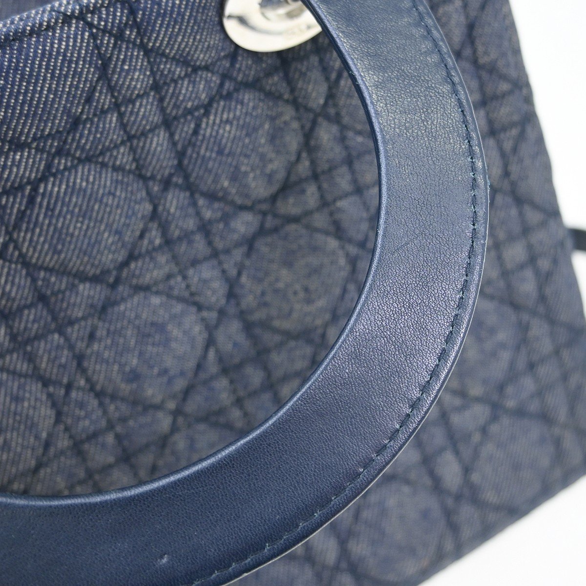 Dior Christian Dior Lady Dior Denim Medium Blauw