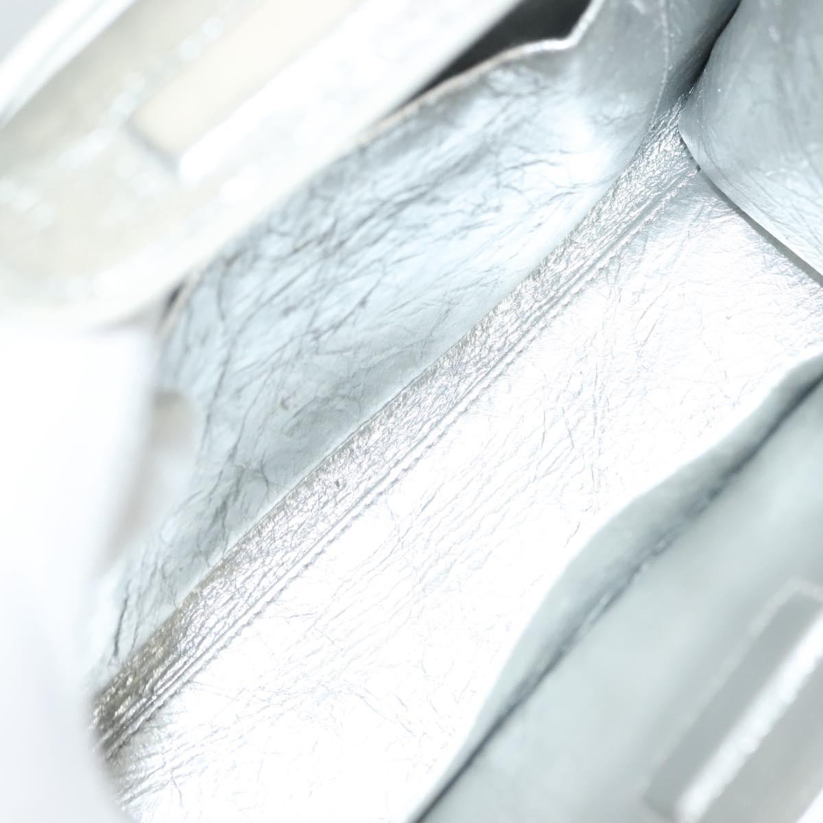 Dior Christian Dior Diorever Bag Leather Mini Zilver