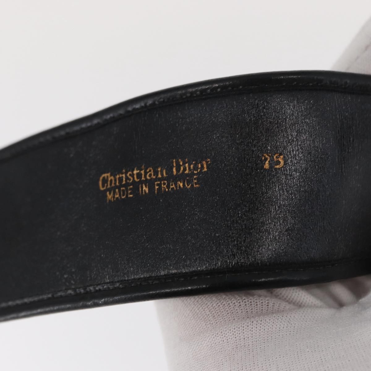Dior Christian Dior Vintage belt Canvas Zwart