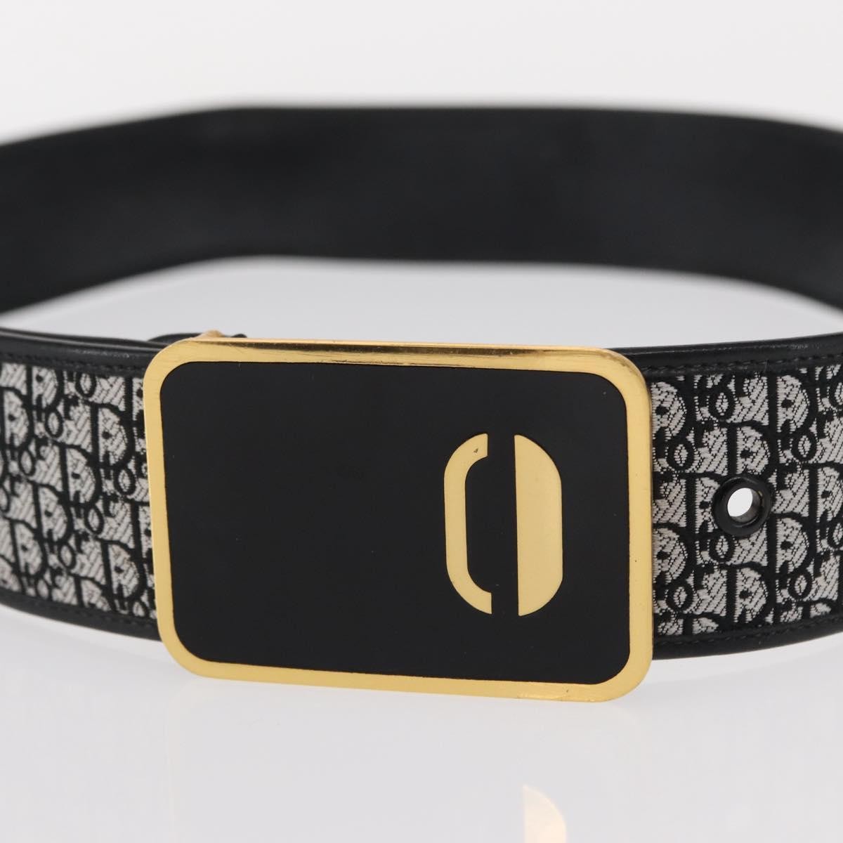 Dior Christian Dior Vintage belt Canvas Zwart