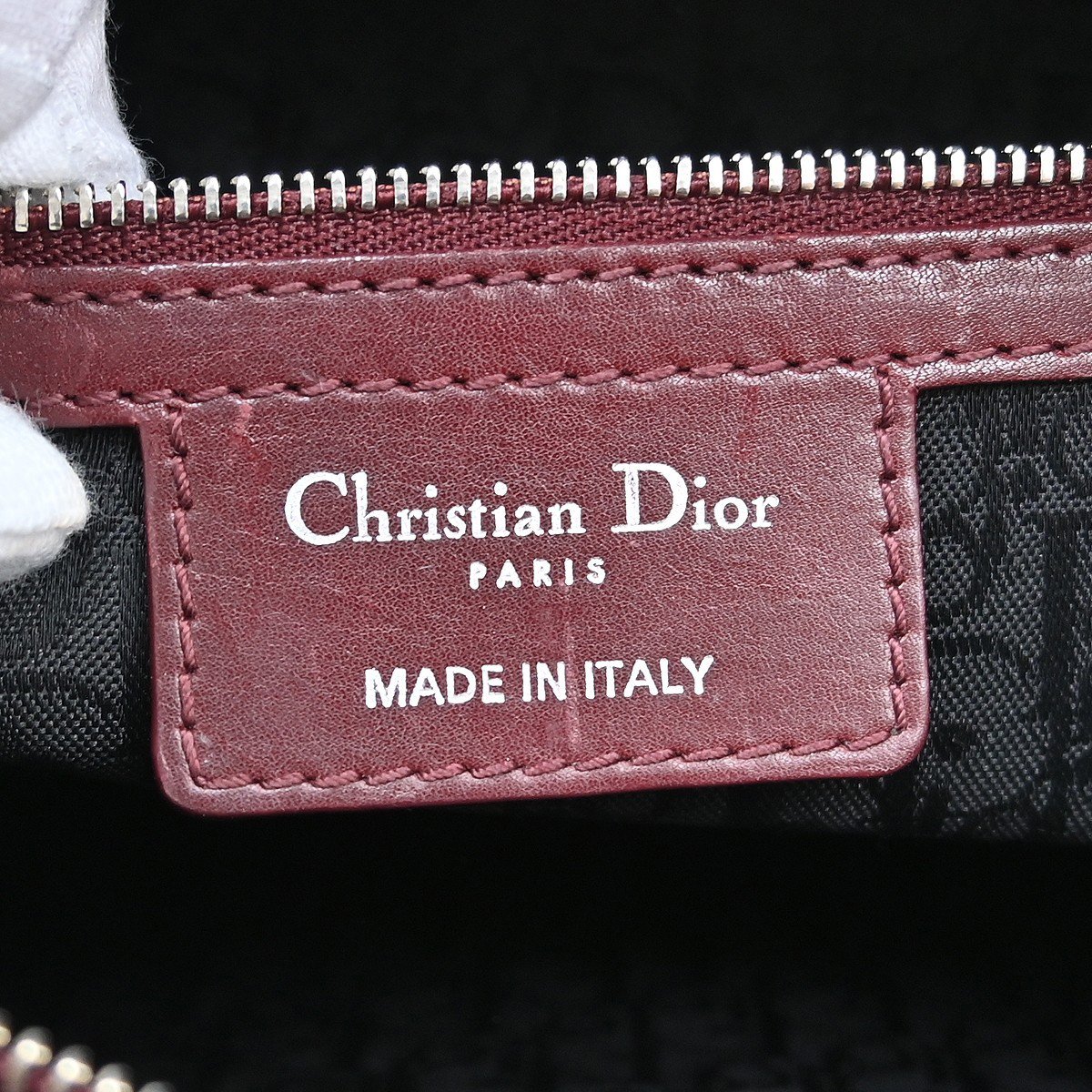 Dior Christian Dior Lady Dior Bow Cannage Quilt Lambskin Medium Divers