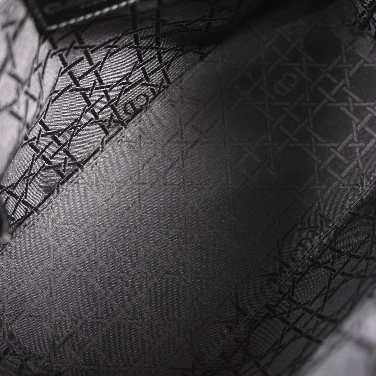 Dior Christian Dior Vintage Lady Dior Bag Printed Canvas Medium Divers