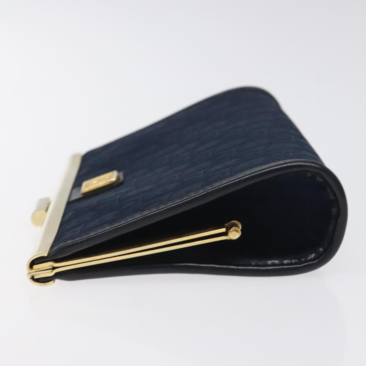 Dior Christian Dior Trotter pouch Canvas small Navy