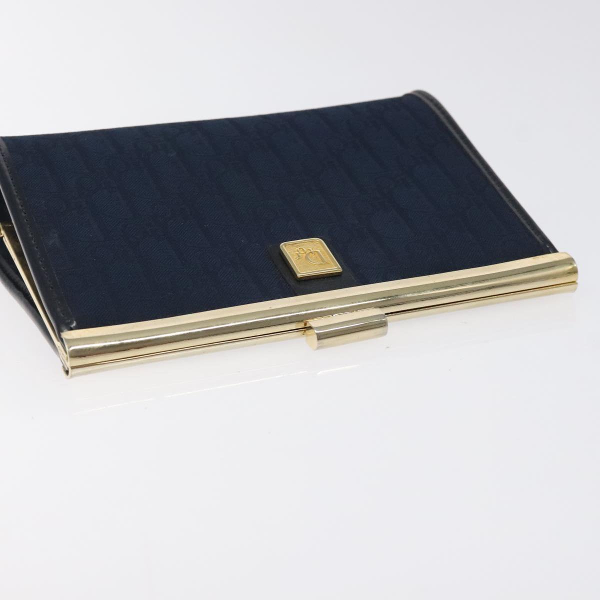 Dior Christian Dior Trotter pouch Canvas small Navy