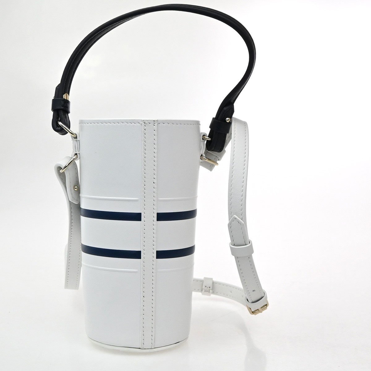 Dior Christian Dior Vibe Bottle Holder Bag Printed Leather Wit