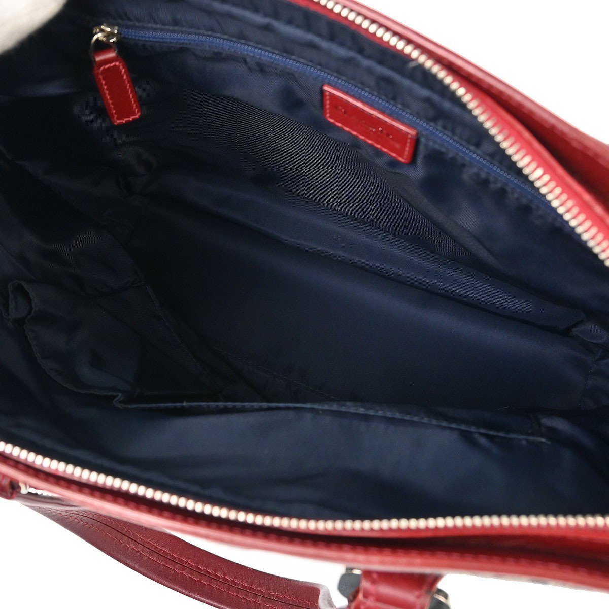 Dior Christian Dior Vintage Trotter Zip Tote Diorissimo Canvas Medium Navy