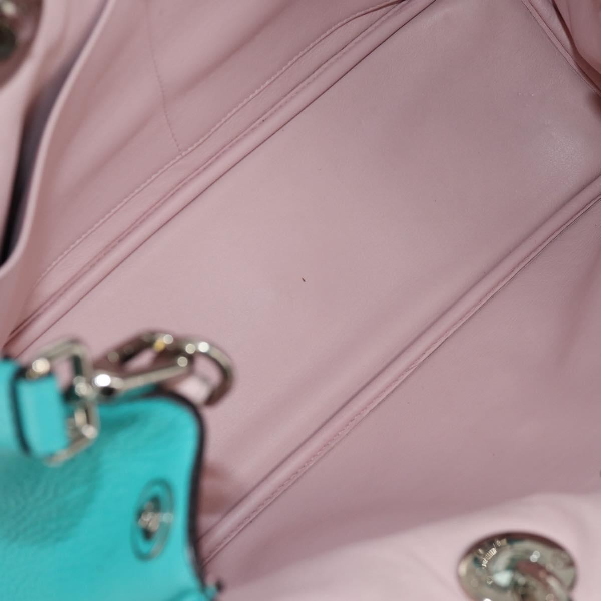 Dior Christian Dior Diorissimo Tote Pebbled Leather Medium Divers