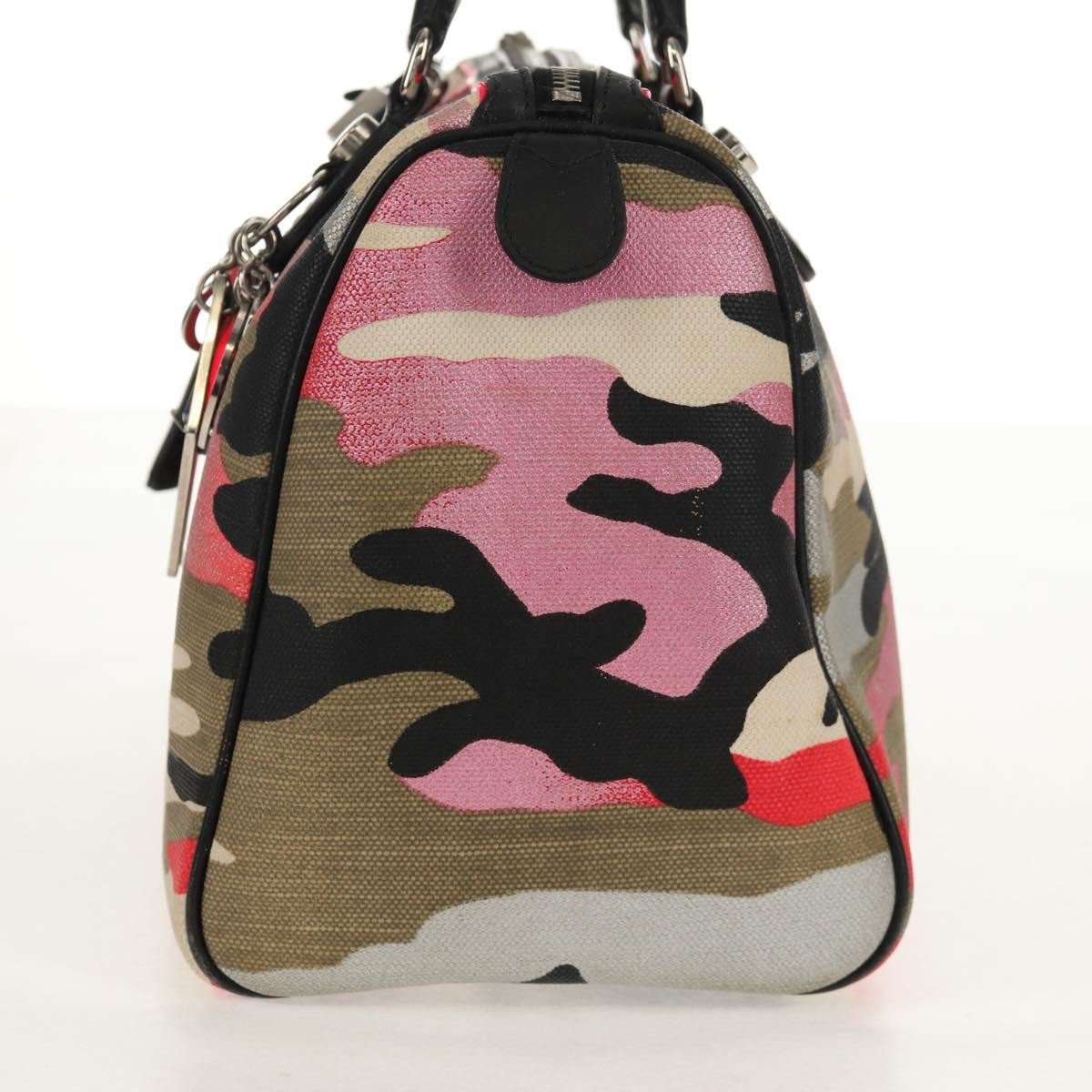 Dior Christian Dior Polochon Satchel Limited Edition Anselm Reyle Camouflage Canvas Medium Divers