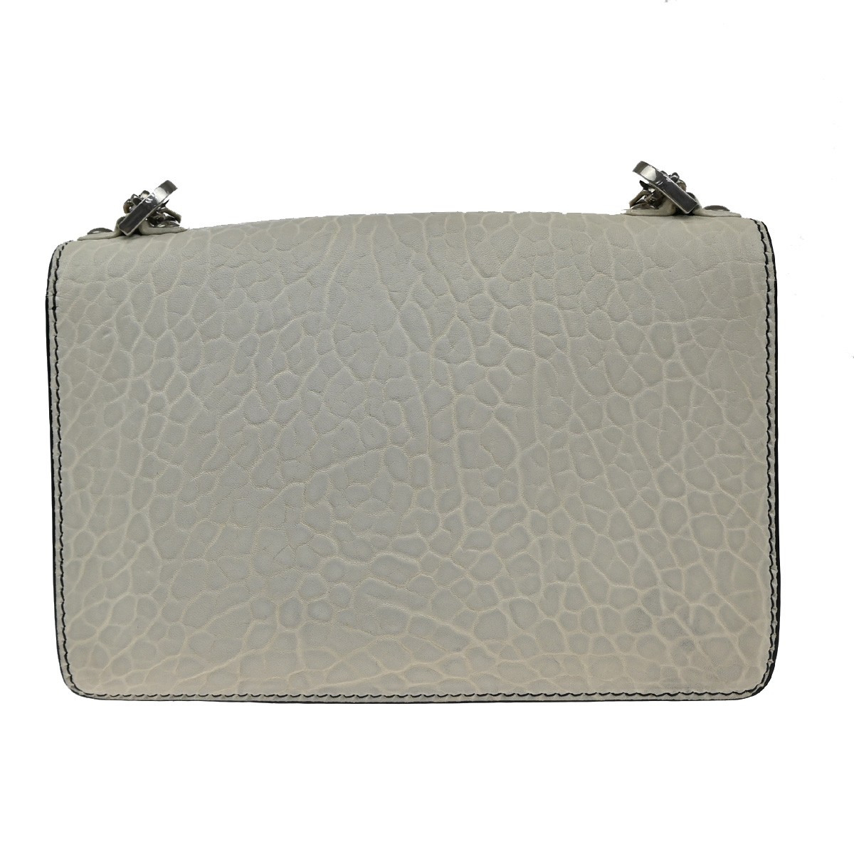 Dior Christian Dior J'Adior Flap Bag Canyon Grained Lambskin with Mosaic Detail Medium Wit