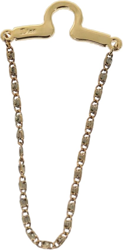 Dior Christian Dior CD Pendant Metal Goud