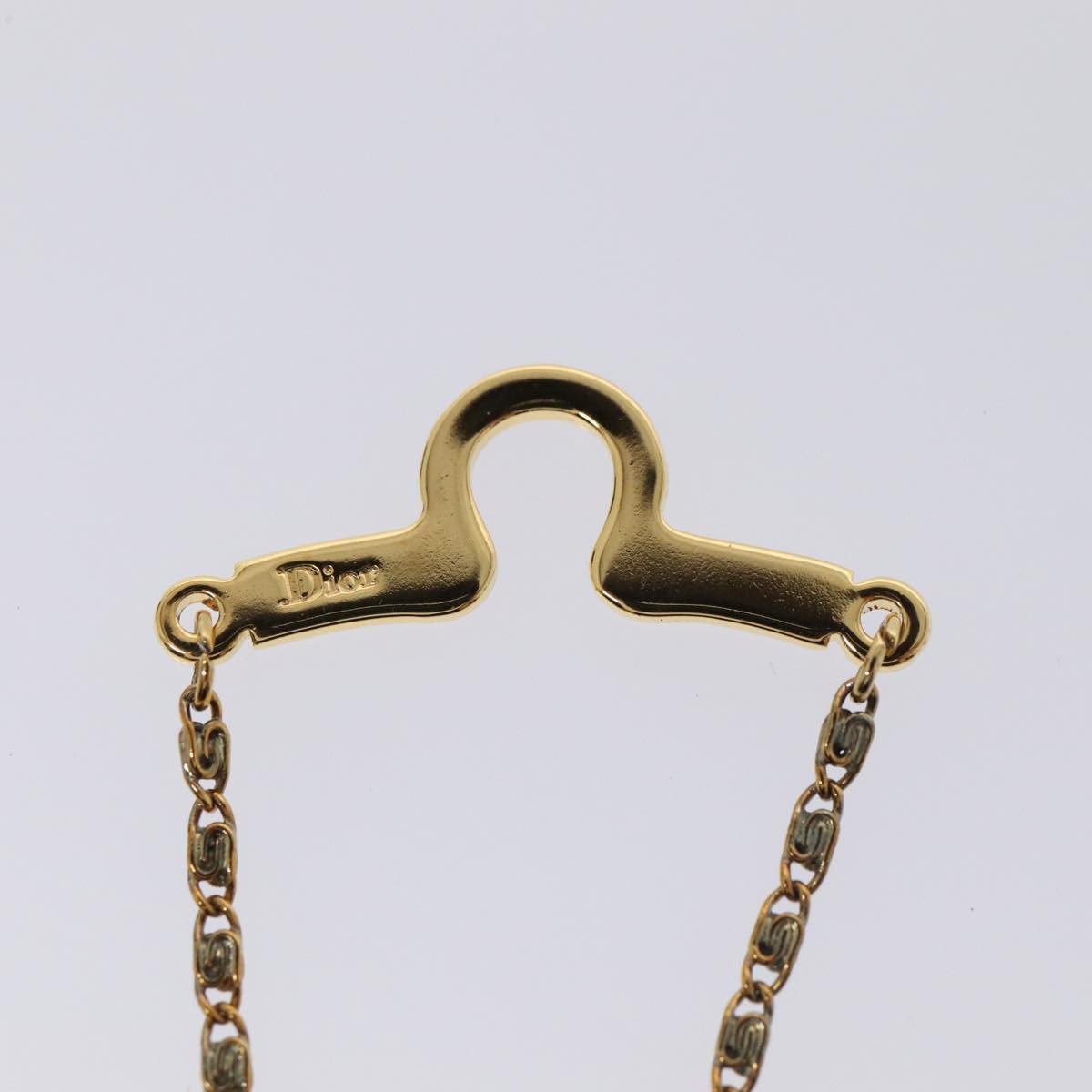 Dior Christian Dior CD Pendant Metal Goud