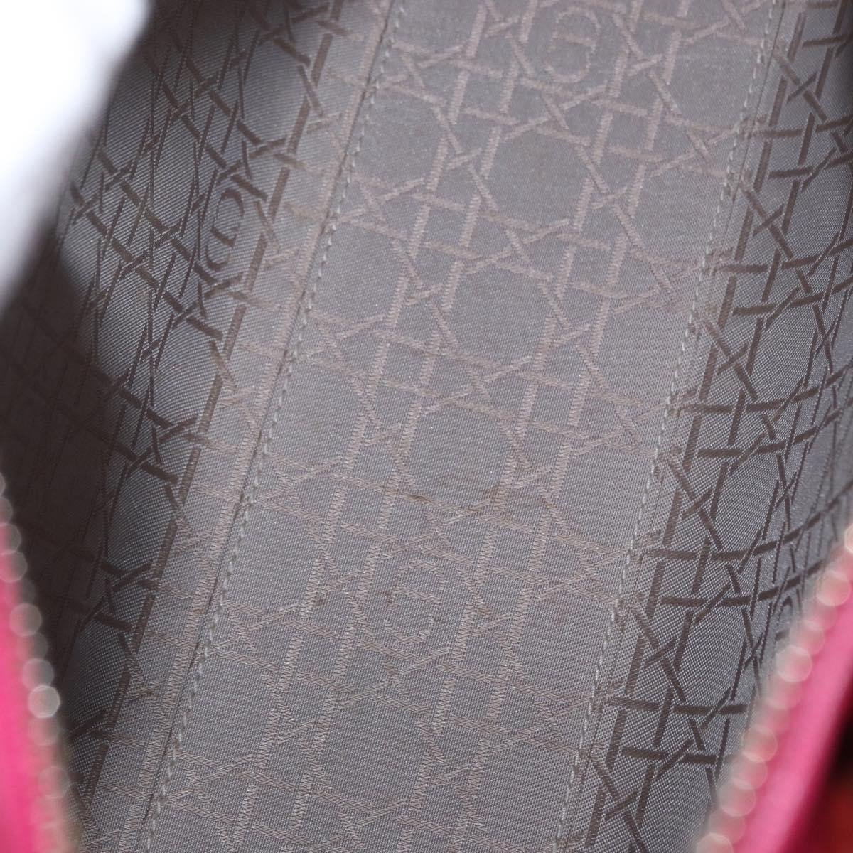 Dior Christian Dior Lady Dior Bag Cannage Quilt Lambskin Large Roze