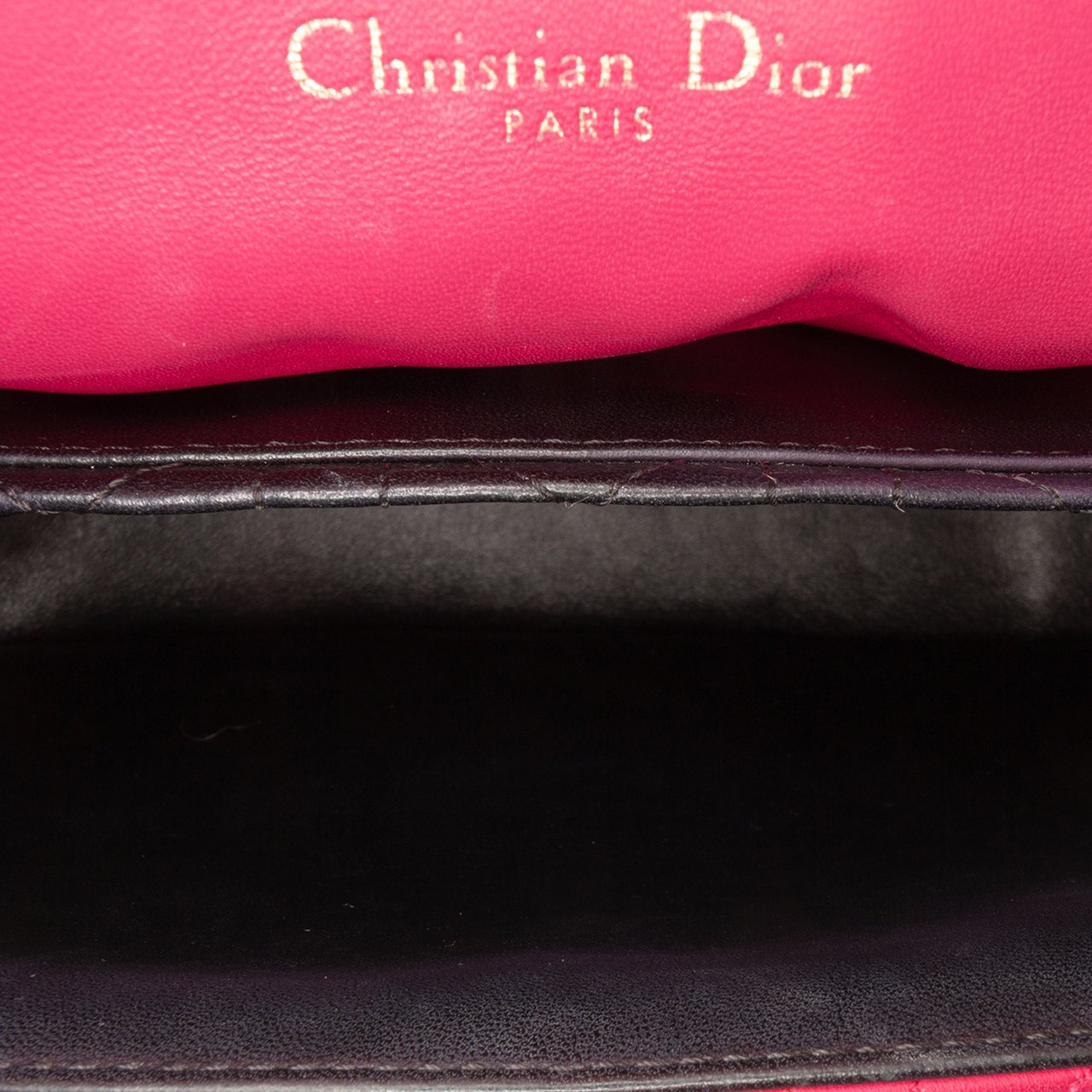 Dior Large Lambskin Cannage Miss Dior Flap Roze